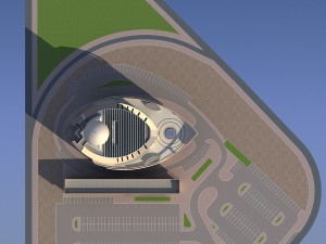 etisalat telecommunications building 3D मॉडल