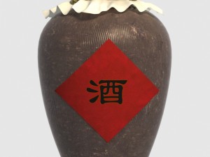 wine jar Modelo 3D