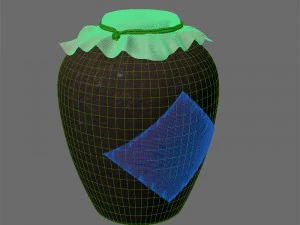 wine jar 3D Model