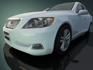 lexus460 3D 모델