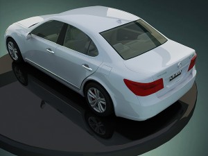 lexus460 3D 모델