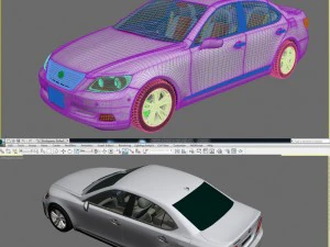 lexus460 3D Model
