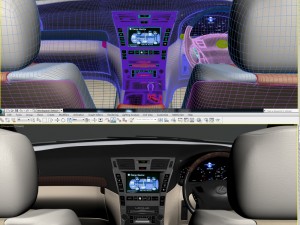 lexus460 3D 모델