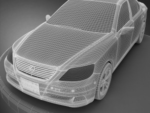 lexus460 3D 모델