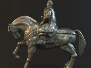 статуя заг 3D Модель