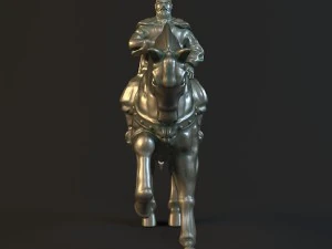 statue of the general 3D Model