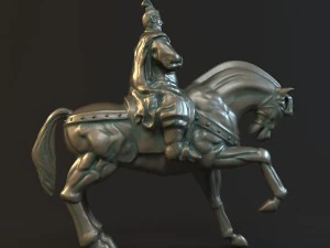 statue of the general 3D Model