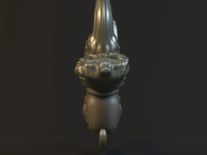 statue of the general 3D Model