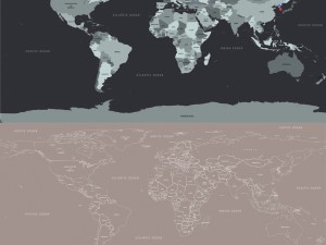 korean peninsula 3D Model