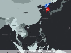korean peninsula 3D Model