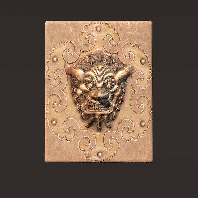 copper beast 3D 模型 .c4d .max .obj .3ds .fbx .stl .blend 
