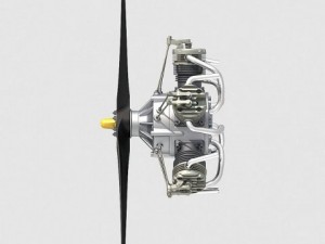 radial engine 5 3D Model