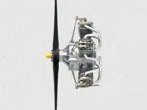 radial engine 5 3D Model