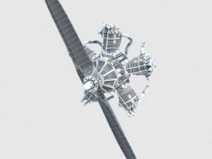 radial engine 5 3D Model