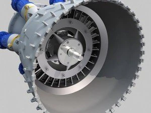 turbine engine 01 3D Model