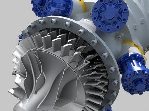turbine engine 01 3D Model