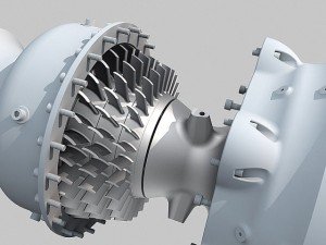 turbine engine 01 3D मॉडल