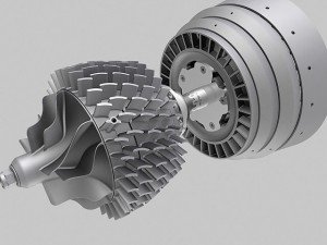 turbine engine 01 3D मॉडल