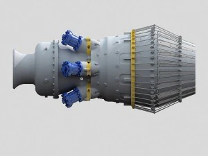 turbine engine 01 3D Model