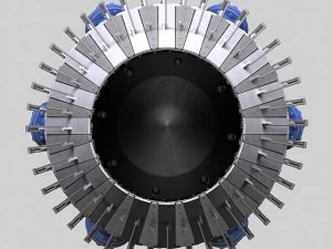 turbine engine 01 3D Model