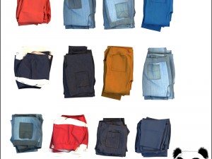 the folded clothes 3D Model