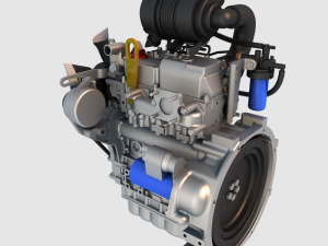 engine 3D Model