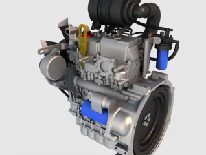 engine 3D Model