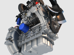 engine 3D Model