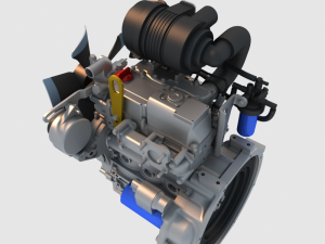 engine 3D Model