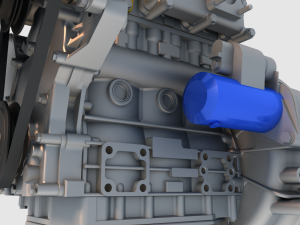 engine 3D Model