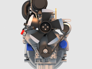 engine 3D Model