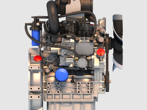 engine 3D Model