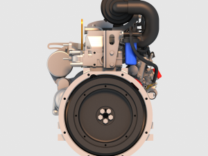 engine 3D Model