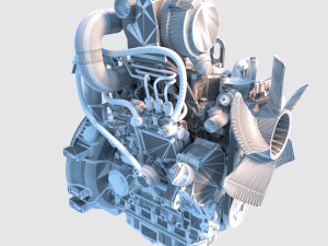 engine 3D Model