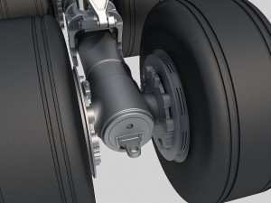 landing gear 3D मॉडल