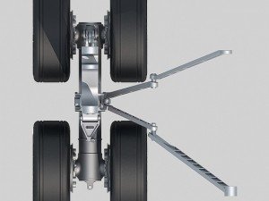 landing gear 3D मॉडल