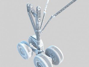 landing gear 3D मॉडल