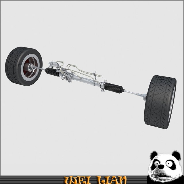 power steering Model 3D .c4d .max .obj .3ds .fbx .stl .blend