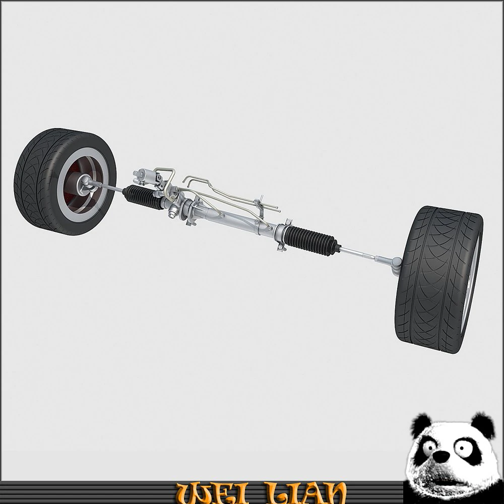 power steering 3D Model .c4d .max .obj .3ds .fbx .stl .blend 