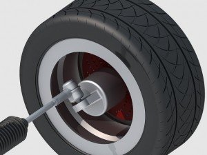 power steering Model 3D