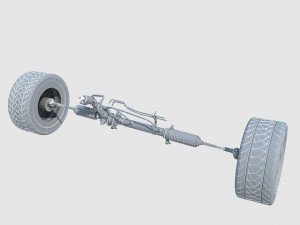 power steering Model 3D