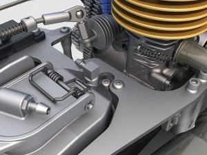 racing car chassis 3Dモデル
