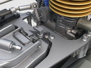 racing car chassis 3D Model