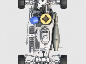 racing car chassis 3D Model