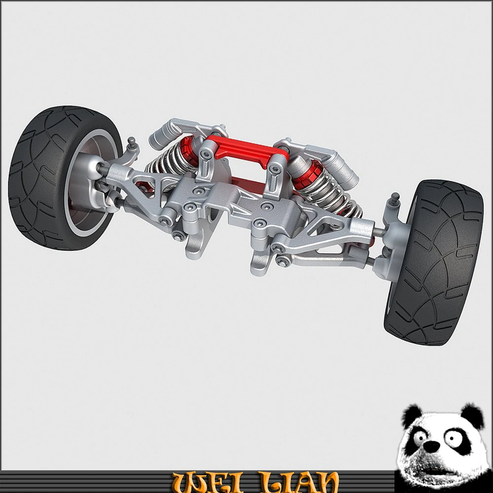 suspension 01 3D Model .c4d .max .obj .3ds .fbx .stl .blend 