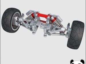 suspension 01 3Dモデル