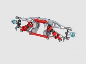 suspension 01 3Dモデル