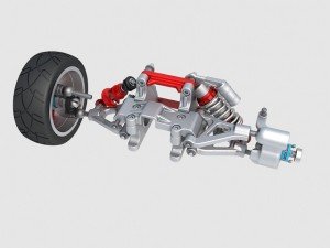 suspension 01 3Dモデル