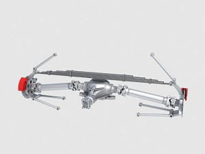 suspension 02 3D मॉडल