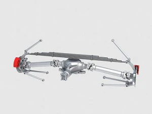 suspension 02 3D Model